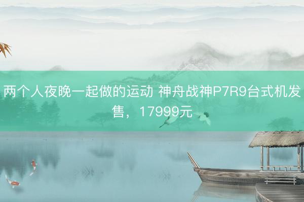 两个人夜晚一起做的运动 神舟战神P7R9台式机发售，17999元