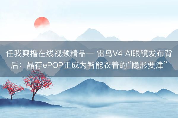 任我爽橹在线视频精品一 雷鸟V4 AI眼镜发布背后：晶存ePOP正成为智能衣着的“隐形要津”